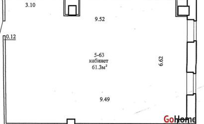 Аренда помещения, Минск, Фабрициуса ул., 8/б,  61.3 кв.м.. Фото 2