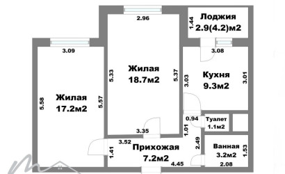 Купить 2-комнатную квартиру, Мачулищи, Дружная ул., 48. Фото 17