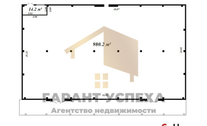 Аренда склада, Брест, ул. Советской Конституции, д. ,  994 кв.м.. Фото 5