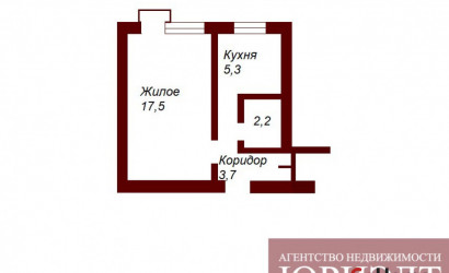 Купить 1-комнатную квартиру, Брест, ул. Дубровская, д. . Фото 1