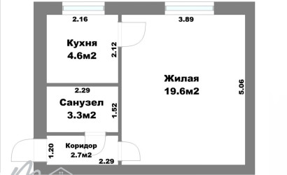 Купить 1-комнатную квартиру, Минск, Коржа ул., 6 (Московский район). Фото 3