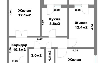 Купить 3-комнатную квартиру, Минск, Прушинских ул., 4(Ленинский район). Фото 30