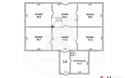 Купить дом в деревне, Черняны, Чернянский с/с, 25 соток. Фото 22