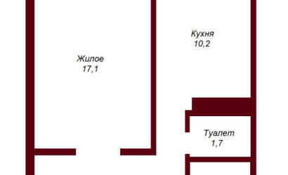 Купить 1-комнатную квартиру, Брест, ул. Гвардейская, д. . Фото 8