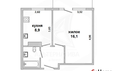 Купить 1-комнатную квартиру, Береза, , . Фото 8