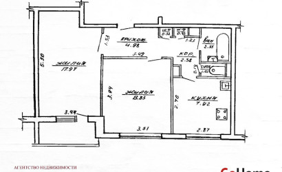 Купить 2-комнатную квартиру, Могилев, Островского, 77. Фото 15