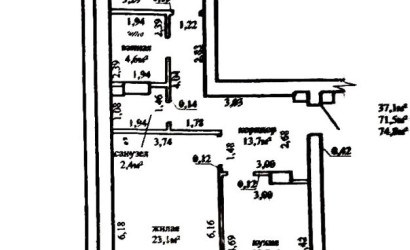 Купить 2-комнатную квартиру, Могилев, Мира, 25. Фото 14