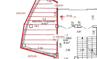 Аренда помещения, Минск, Сухаревская ул., 6,  30.9 кв.м.. Фото 6