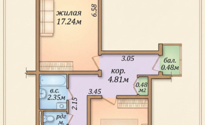 Купить 2-комнатную квартиру, Минск, Восточная, 52 (Советский район). Фото 1
