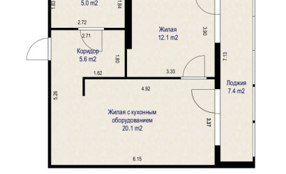 Купить 2-комнатную квартиру, Минск, ул. Слободская, д. 125 (Московский район). Фото 11