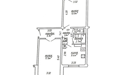 Купить 2-комнатную квартиру, Минск, Киреева ул., 11. Фото 5