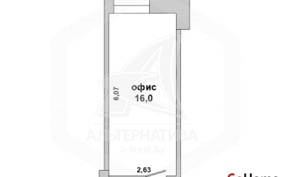 Продажа офиса, Брест, Центр,  16 кв.м.. Фото 1