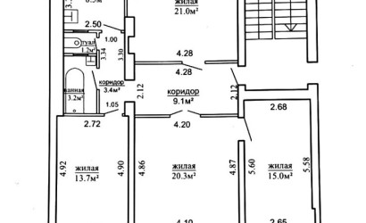 Купить 4-комнатную квартиру, Гродно, Социалистическая, 24. Фото 16