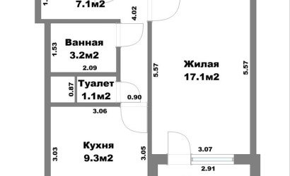 Купить 1-комнатную квартиру, Минск, Колесникова ул., 23(Фрунзенский район). Фото 39