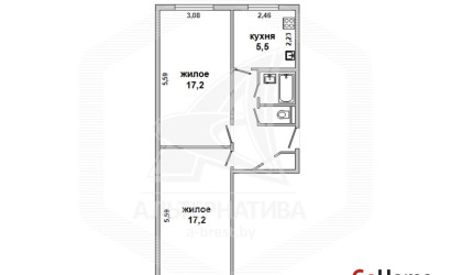 Купить 2-комнатную квартиру, Брест, Восток, ул. Московская. Фото 1