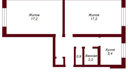 Купить 2-комнатную квартиру, Брест, ул. Московская, д. . Фото 10