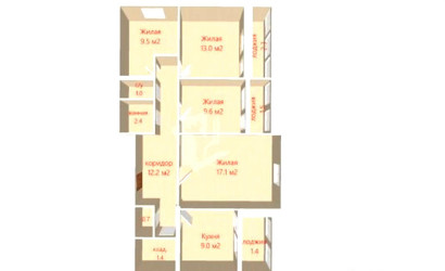 Купить 4-комнатную квартиру, Минск, Сурганова ул., 56 (Советский район). Фото 1