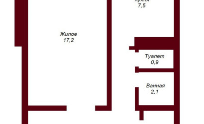 Купить 1-комнатную квартиру, Брест, ул. Смирнова, д. . Фото 9