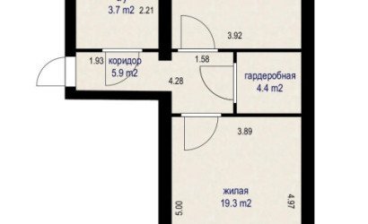 Купить 2-комнатную квартиру, Минск, Интернациональная ул., 13(Центральный район). Фото 19