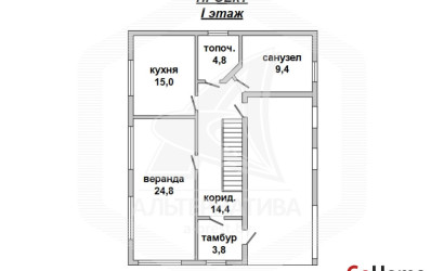 Купить дом, Брест, Мухавецкий с/с, 4.09 соток. Фото 38