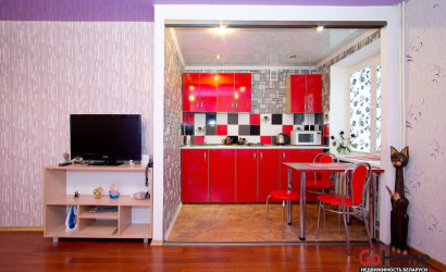 Снять 1-комнатную квартиру на сутки, Минск, пр.Победителей 53 (Центральный район). Фото 1