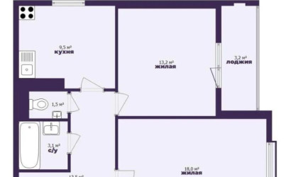 Купить 2-комнатную квартиру, Минск, Алибегова ул., 10 (Московский район). Фото 20