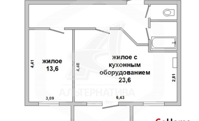 Купить 2-комнатную квартиру, Брест, Центр, ул. Гоголя. Фото 24
