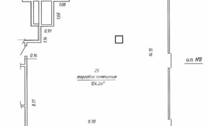 Аренда торгового помещения, Минск, Московская ул., 22,  124.2 кв.м.. Фото 2