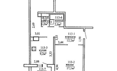 Купить 2-комнатную квартиру, Могилев, Аркадия Кулешова, 12. Фото 17
