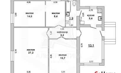 Купить дом, Жабинка, г. Жабинка, 8.08 соток. Фото 20