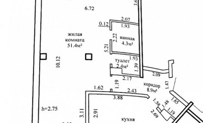 Купить 3-комнатную квартиру, Гродно, Ивана Якубовского, 9А. Фото 3