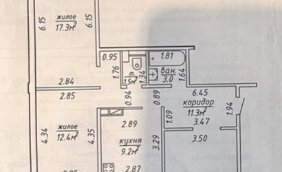 Купить 3-комнатную квартиру, Новополоцк, Еронько ул., 11. Фото 17