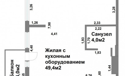 Купить 3-комнатную квартиру, Минск, Игоря Лученка ул., 30 (Октябрьский район). Фото 40