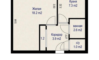 Купить 1-комнатную квартиру, Лесной, Троицкая ул., 25. Фото 20
