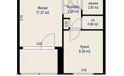 Купить 1-комнатную квартиру, Минск, Нестерова ул., 84 (Заводской район). Фото 26
