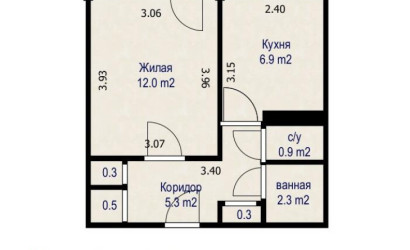 Купить 1-комнатную квартиру, Минск, Асаналиева ул., 13/3(Октябрьский район). Фото 1