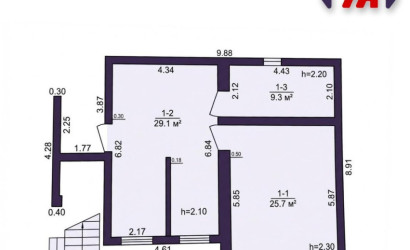 Купить дом, ЛЕСНОЕ-90, 9 соток. Фото 18