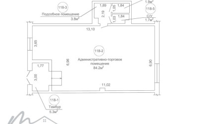 Аренда торгового помещения, Минск, Бурдейного ул., 8,  96.9 кв.м.. Фото 8