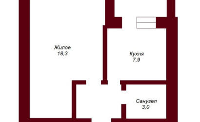 Купить 1-комнатную квартиру, Брест, ул. Скрипникова. Фото 5