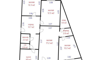 Купить 4-комнатную квартиру, Минск, Любимова просп., 41 (Московский район). Фото 39