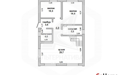 Купить дом, Каменица-Жировецкая, Мухавецкий с/с, 7.16 соток. Фото 42