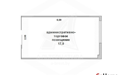 Продажа торгового помещения, Брест, Центр,  17.9 кв.м.. Фото 2