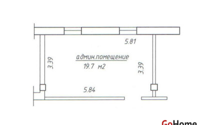 Аренда офиса, Минск, Федорова ул., 1,  от 19.7 до 45.4 кв.м.. Фото 5