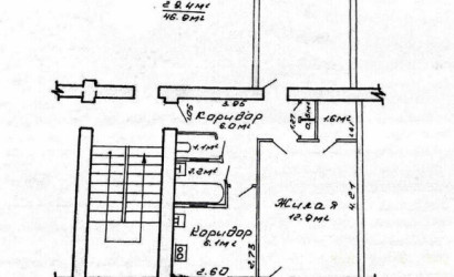 Купить 2-комнатную квартиру, Слоним, Комсомольская ул., 3. Фото 12