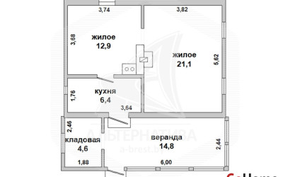 Купить дом в деревне, Дубица, Домачевский с/с, 10.09 соток. Фото 20