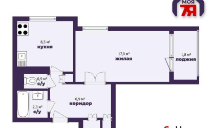 Купить 1-комнатную квартиру, Слуцк, Ленина ул., 136/1. Фото 5