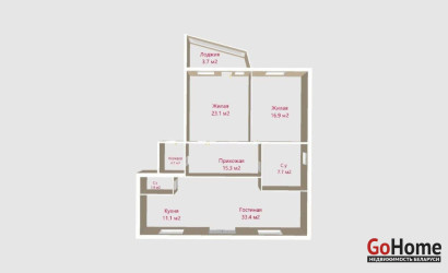 Купить 3-комнатную квартиру, Минск, Утульная ул., 1 (Фрунзенский район). Фото 42