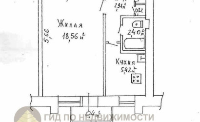 Купить 1-комнатную квартиру, Гомель, 60 лет СССР, 6. Фото 1