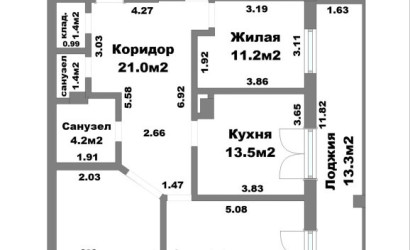 Купить 4-комнатную квартиру, Минск, Богдановича ул., 122 (Советский район). Фото 34