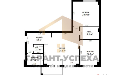 Купить 3-комнатную квартиру, Брест, ул. Гоголя. Фото 17